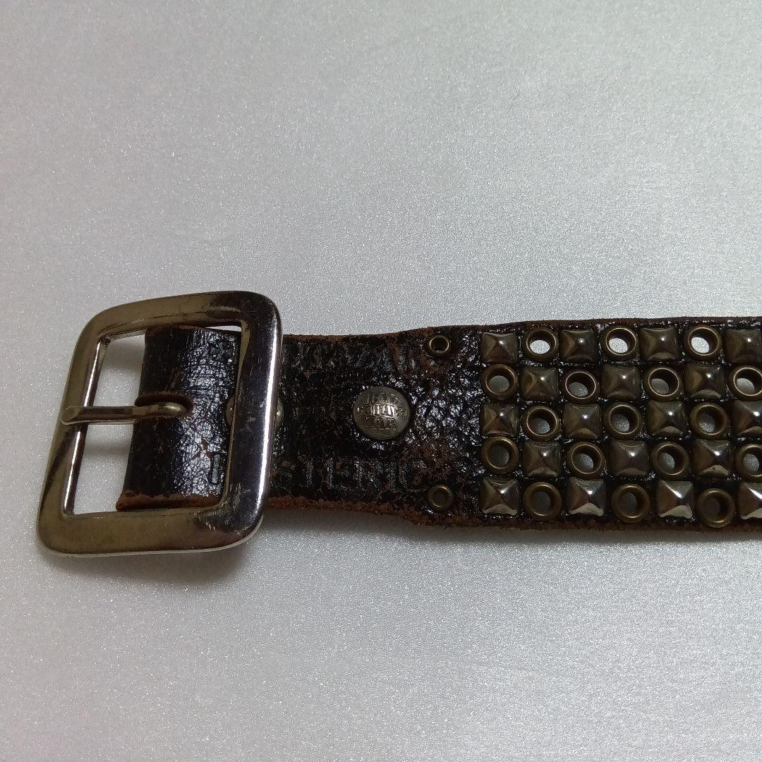 s*)様 美品✨️ ヒステリックグラマー ×バルタザール スタッズベルト コラボ