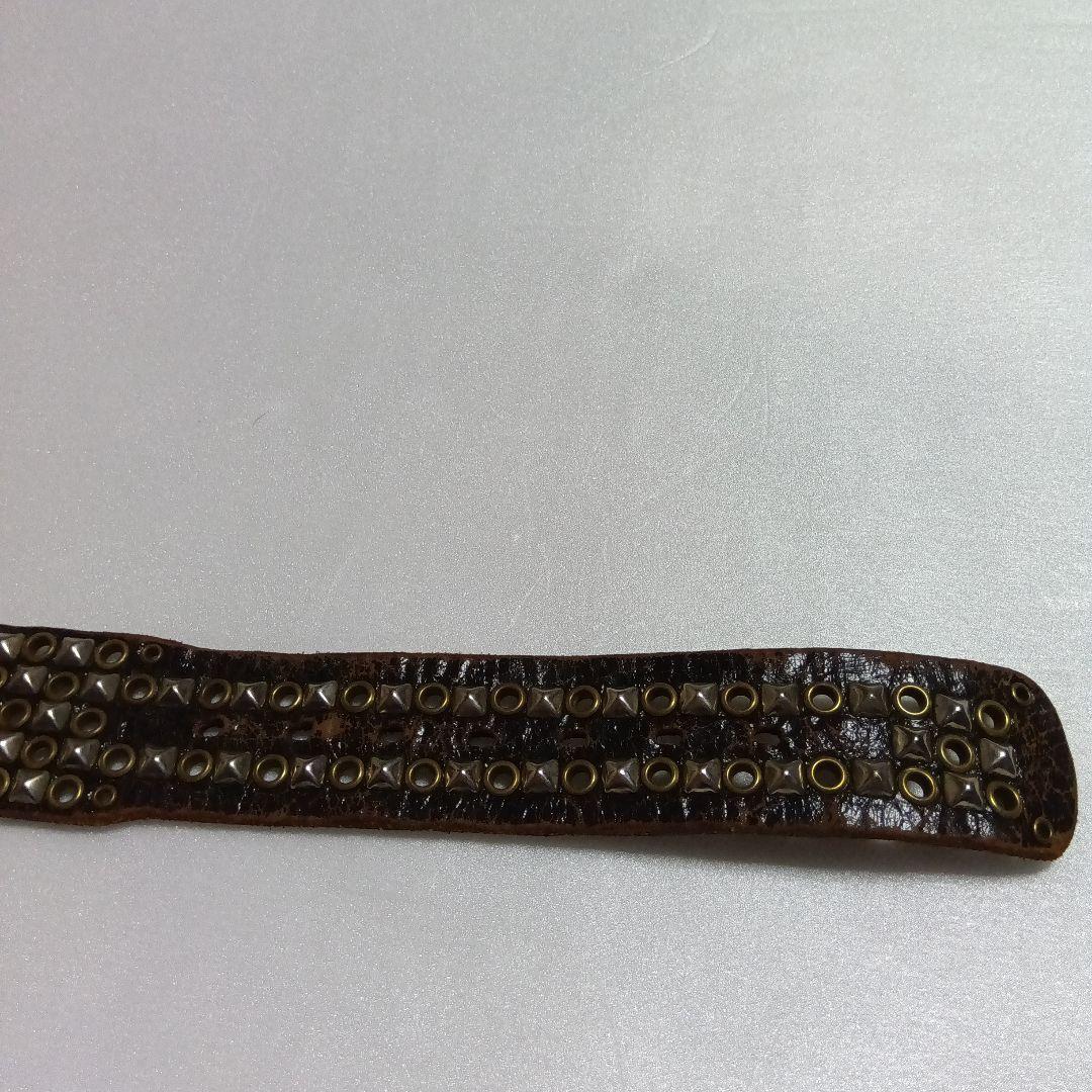 s*)様 美品✨️ ヒステリックグラマー ×バルタザール スタッズベルト コラボ