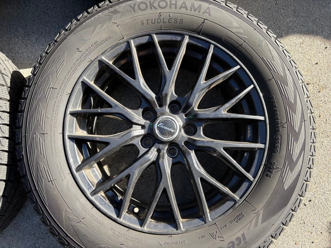 ①CX-5、ハリアーなどに！スタッドレス