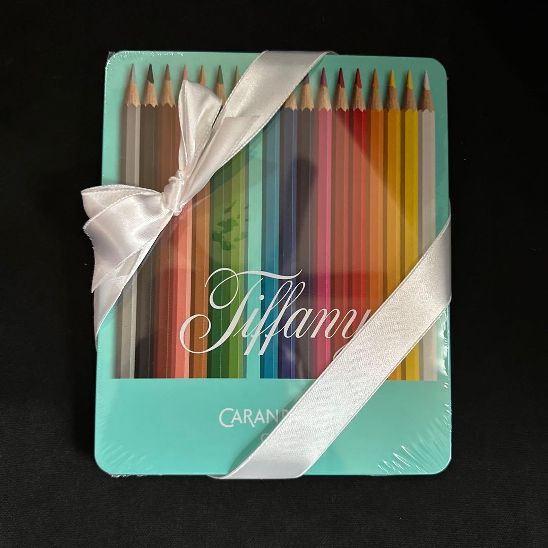 Tiffany CARAN d'ACHE 水彩色鉛筆 18色 ギフトボックス入り