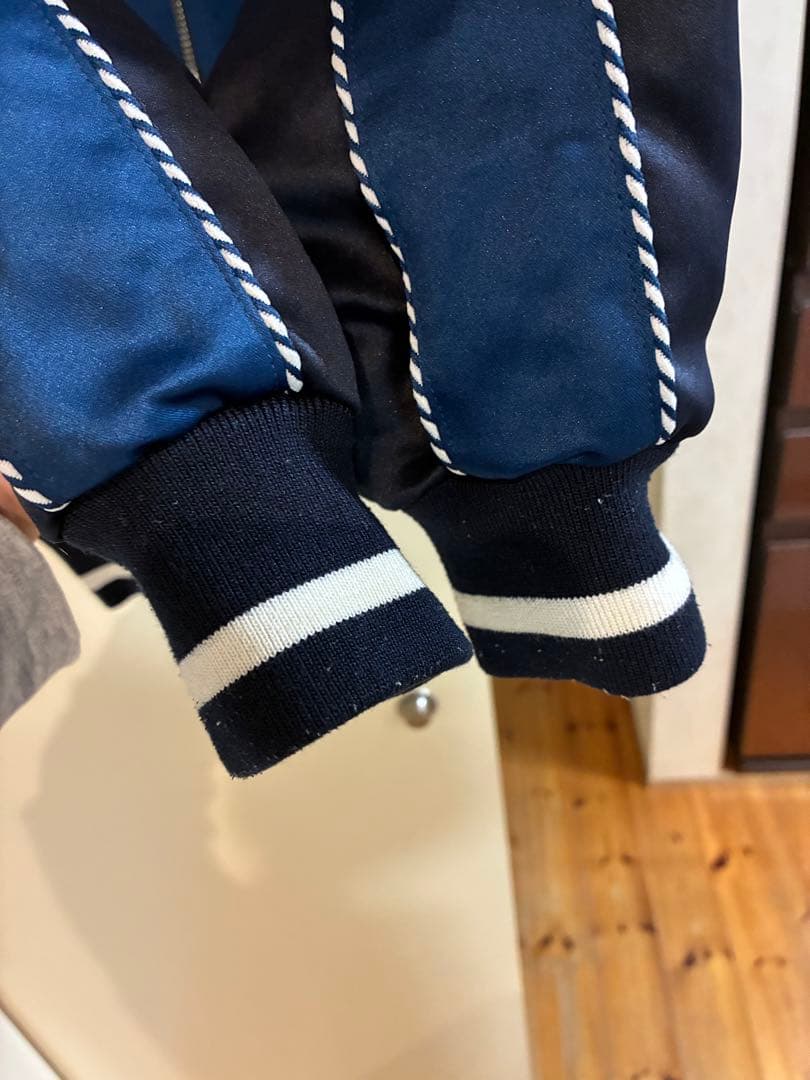 ラコステ　ブルゾン　MA-1　リバーシブル　ジップアップ