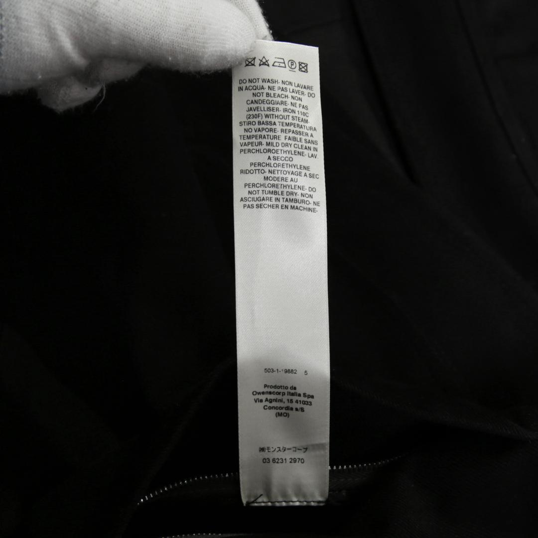 リックオウエンス 22FW FOG LIDO JACKET 起毛コットンツイル