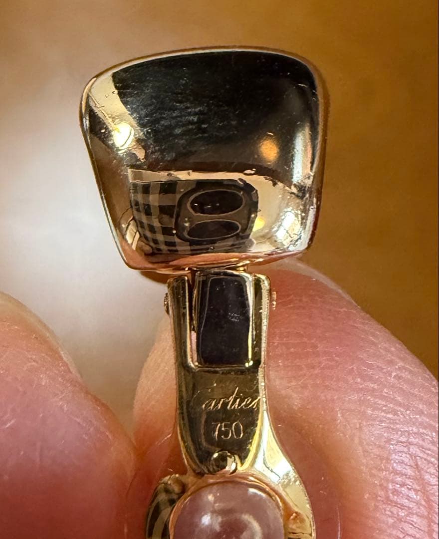 2月8日までお値引き Cartier ヌーベルバーグイヤリング　YG
