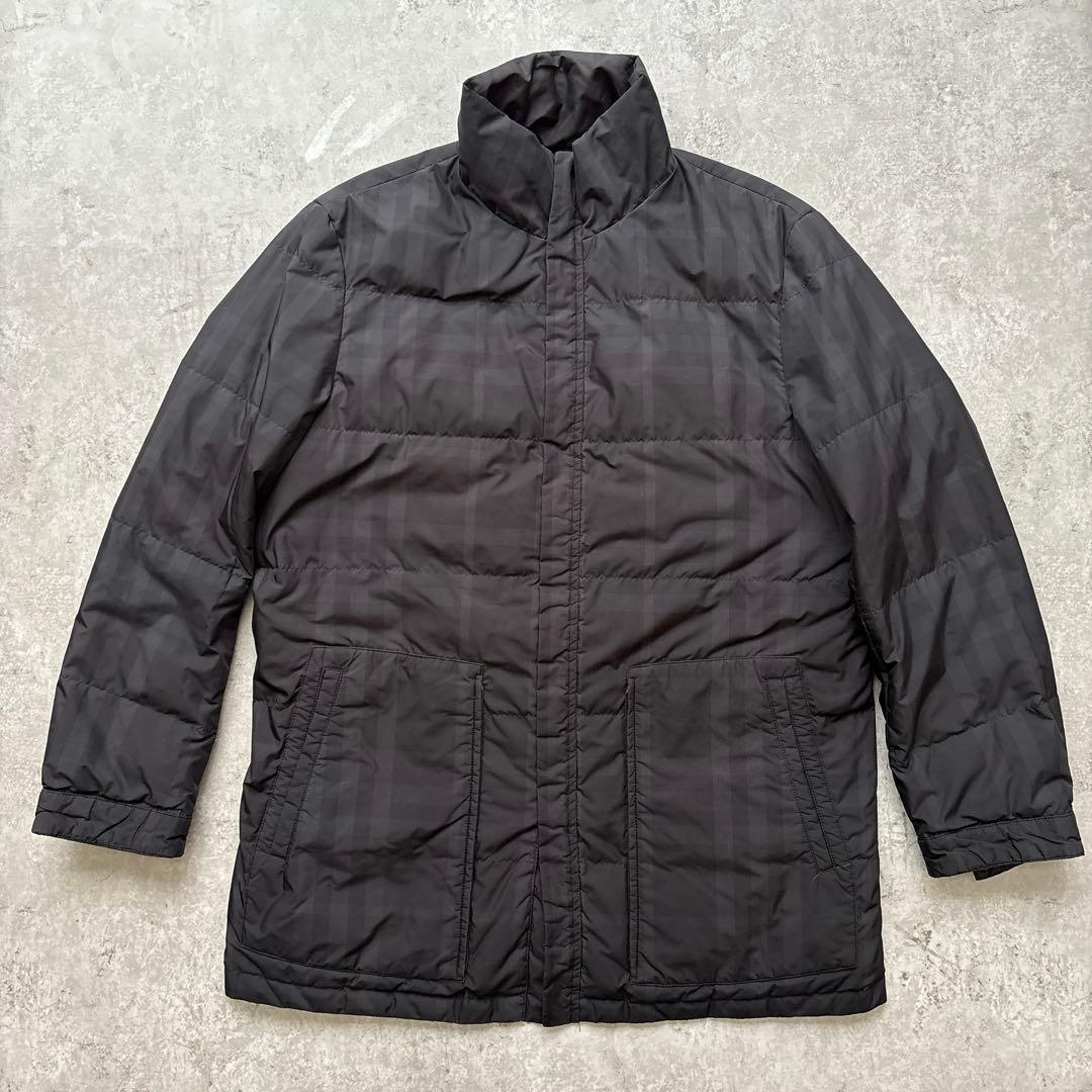 バーバリーロンドン ダウンライナー リバーシブル コート ノバチェック M