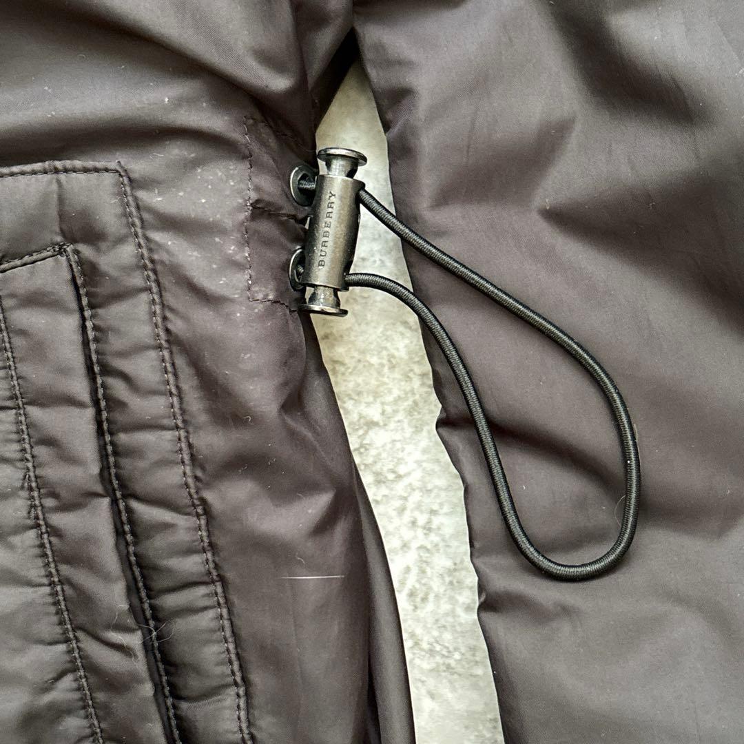 バーバリーロンドン ダウンライナー リバーシブル コート ノバチェック M