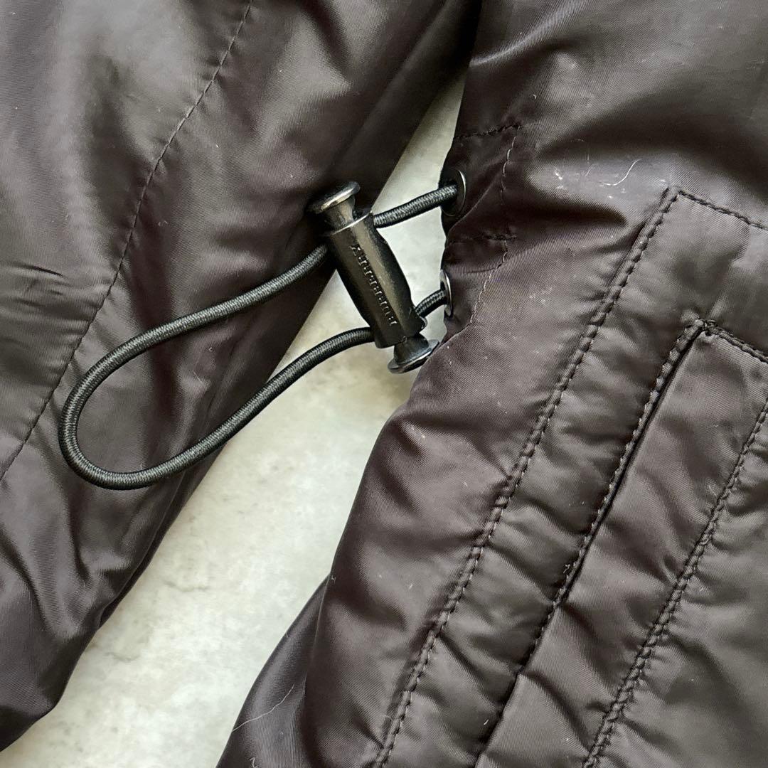 バーバリーロンドン ダウンライナー リバーシブル コート ノバチェック M