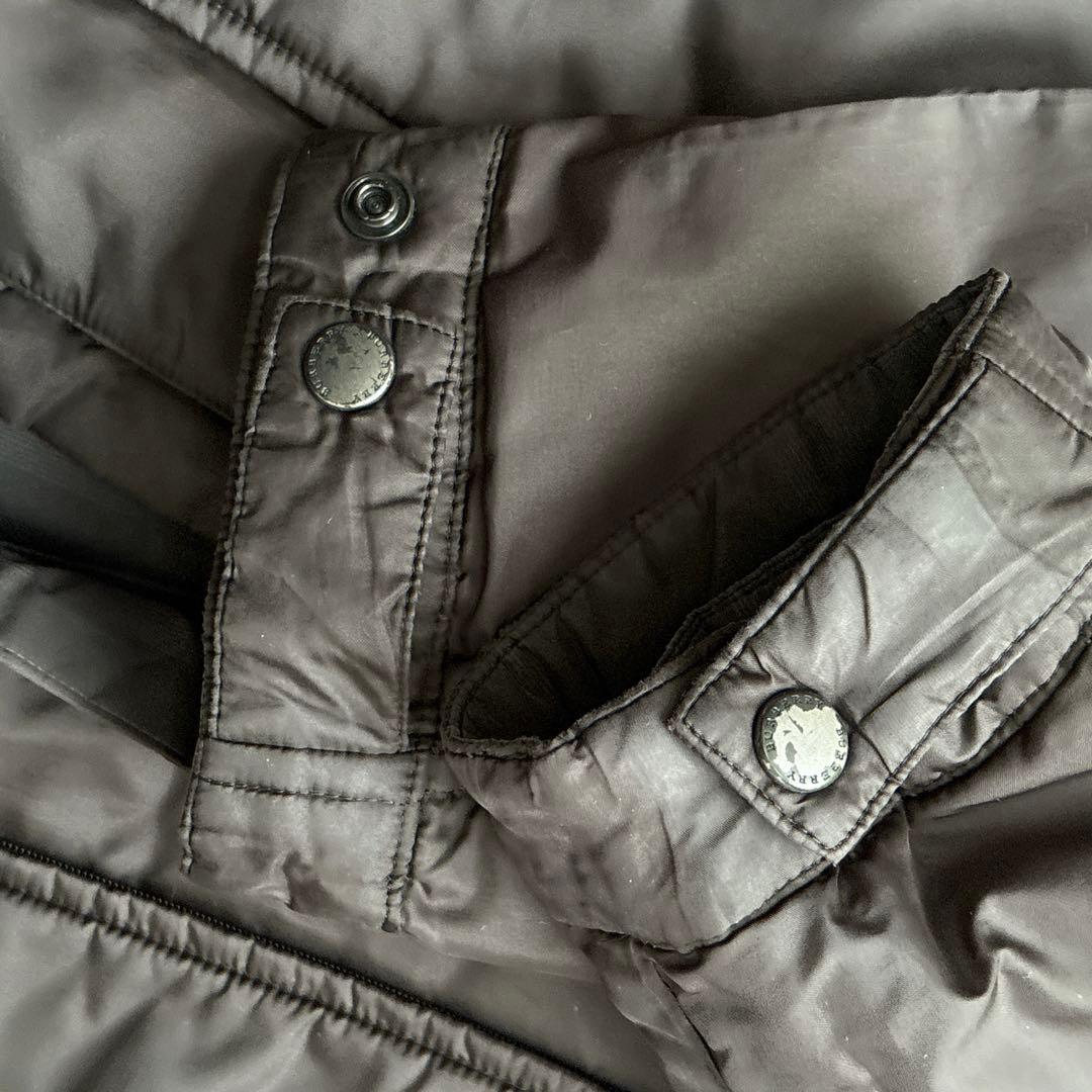 バーバリーロンドン ダウンライナー リバーシブル コート ノバチェック M