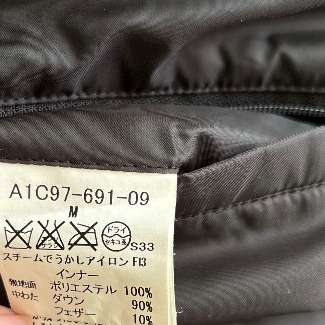 バーバリーロンドン ダウンライナー リバーシブル コート ノバチェック M