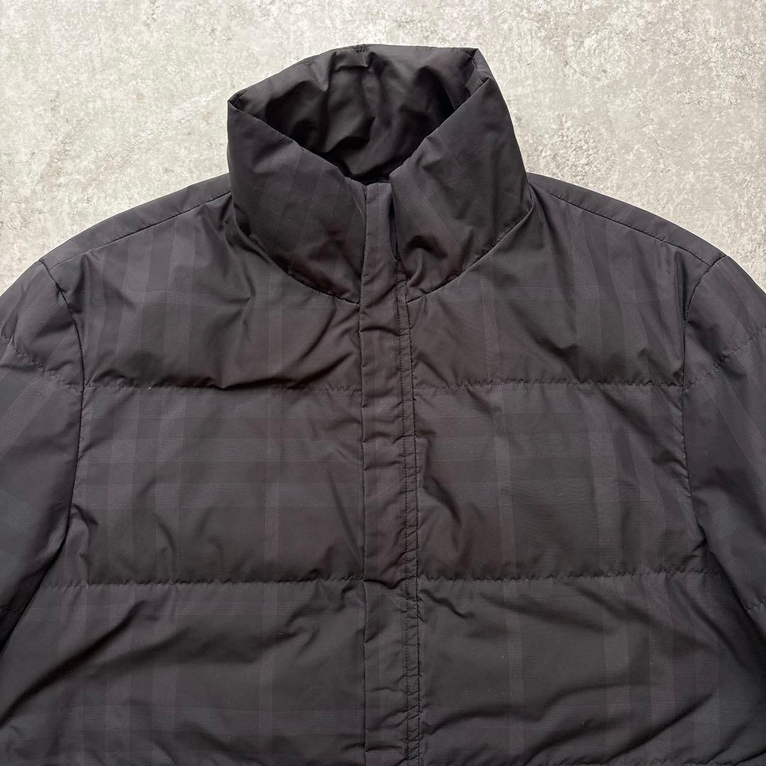 バーバリーロンドン ダウンライナー リバーシブル コート ノバチェック M