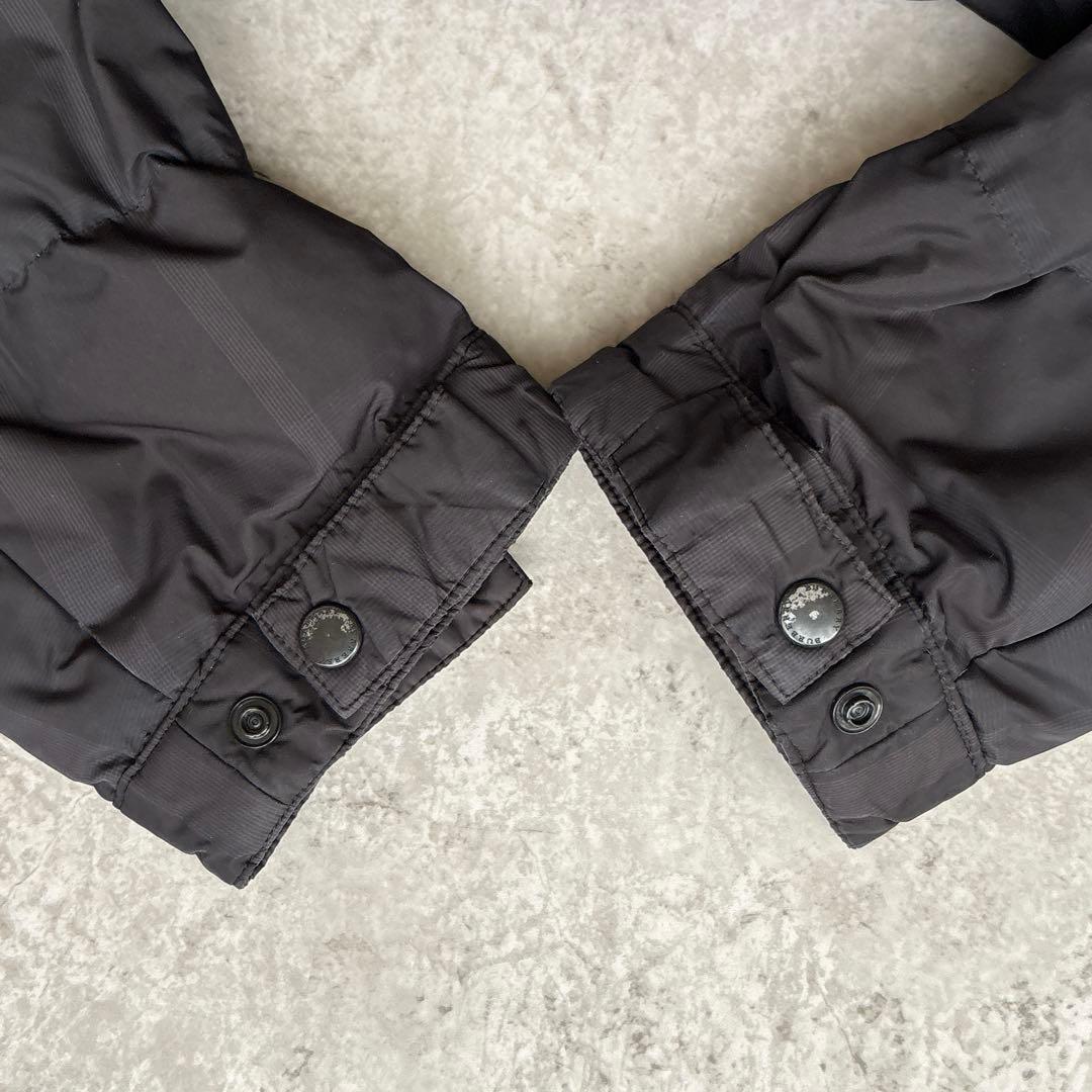 バーバリーロンドン ダウンライナー リバーシブル コート ノバチェック M