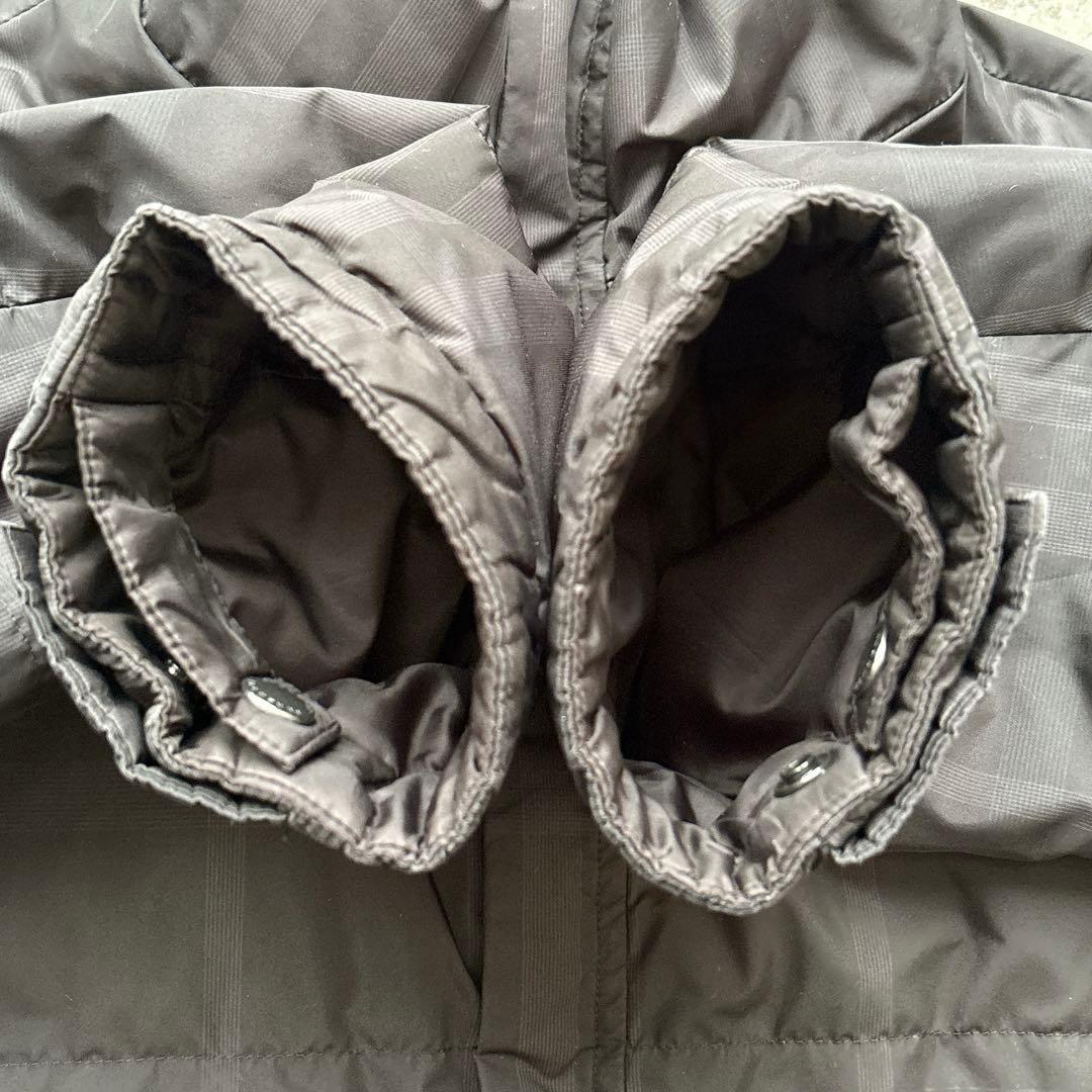 バーバリーロンドン ダウンライナー リバーシブル コート ノバチェック M