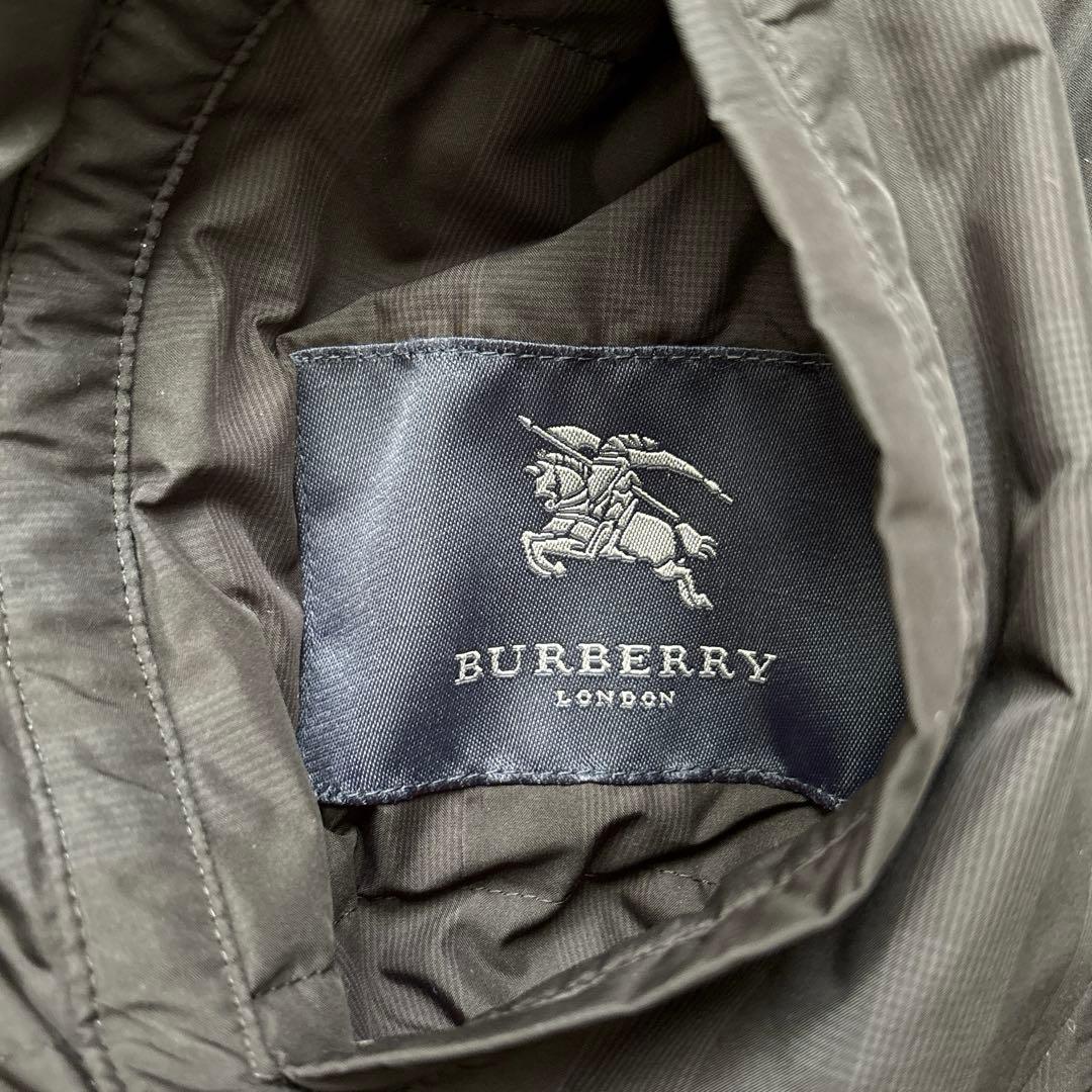 バーバリーロンドン ダウンライナー リバーシブル コート ノバチェック M