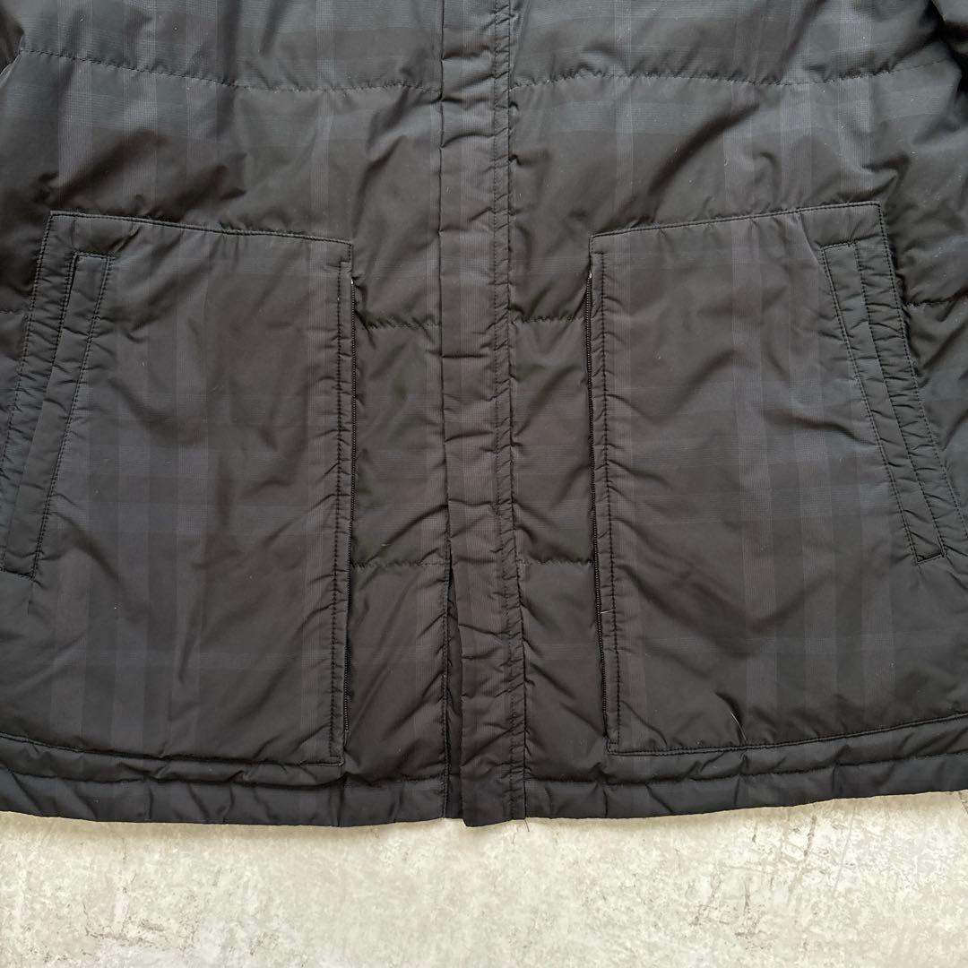 バーバリーロンドン ダウンライナー リバーシブル コート ノバチェック M