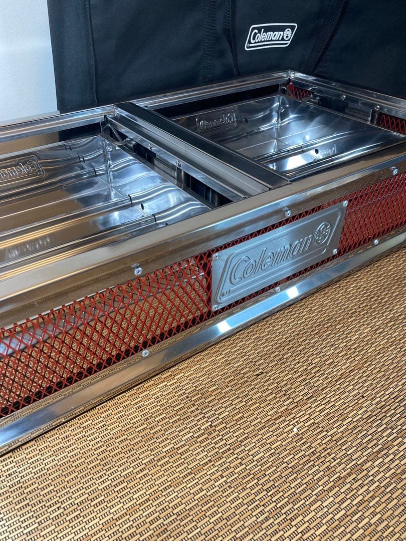 【新品未使用品】Coleman クールスパイダープロ/LX レッド BBQコンロ