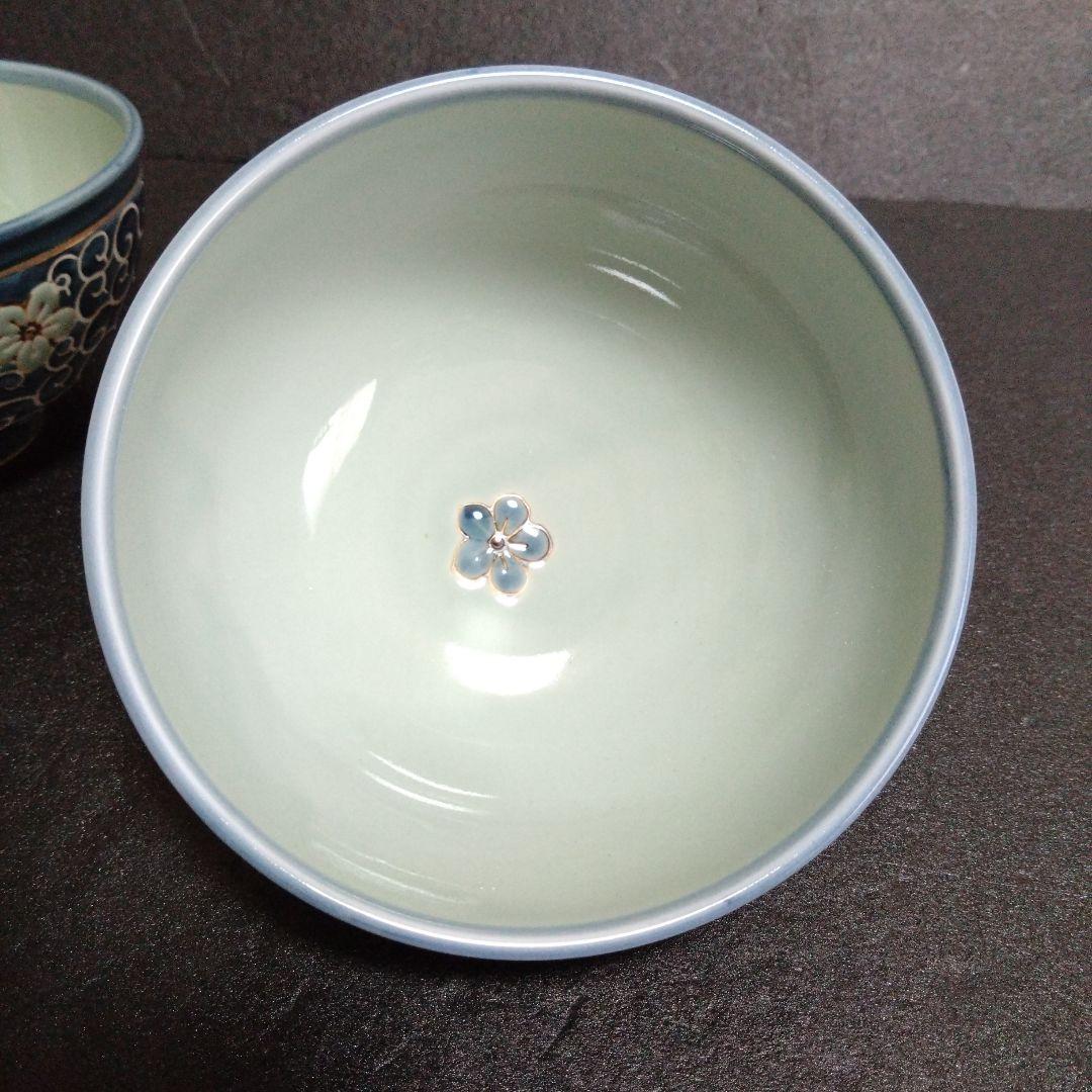 新品 波佐見焼 龍庵窯 丼ぶり2個　お祝い