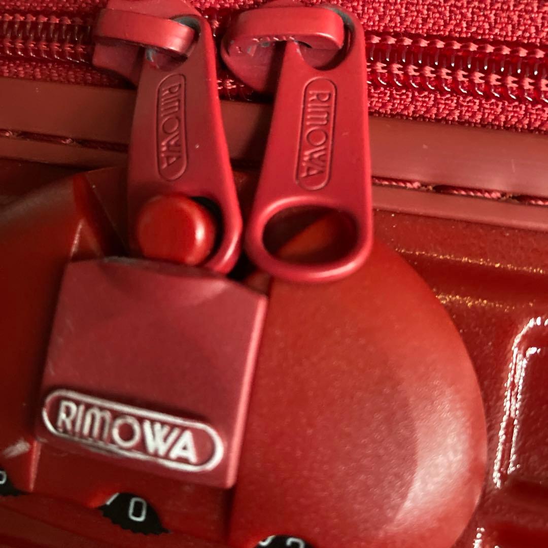 【値下げ不可】保証書付き　RIMOWA SALSA スーツケース レッド 35