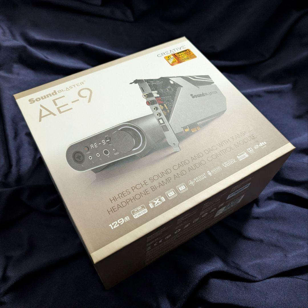 【美品】Sound Blaster AE-9 外箱有り