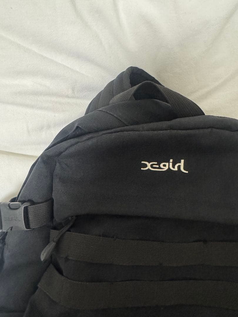 【実物写真あり‼️】エックスガール X-girl リュック 黒