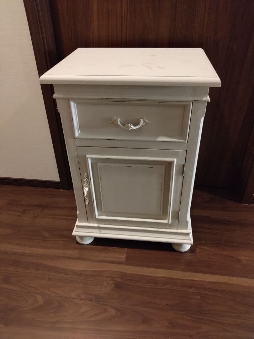 クラシック ホワイト チェスト　ロココ調家具　franfran系