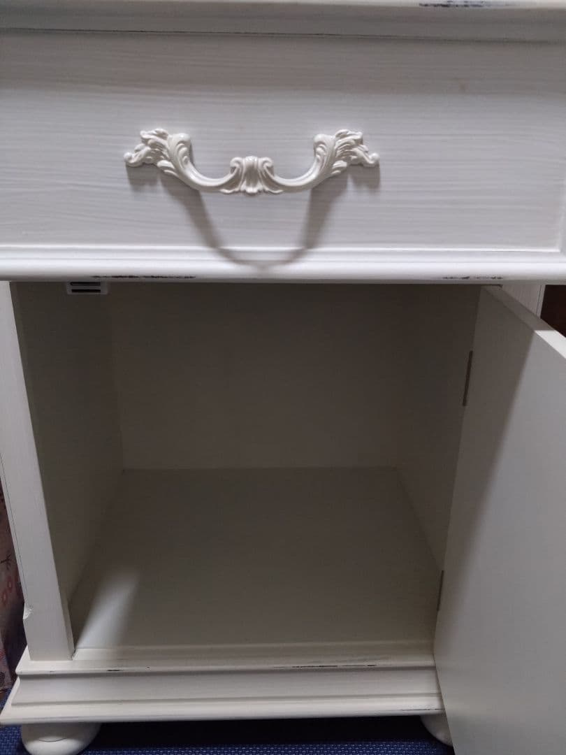 クラシック ホワイト チェスト　ロココ調家具　franfran系