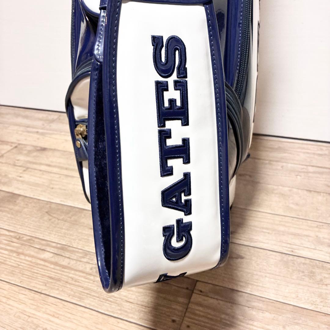 PEARLY GATES キャディバッグ ネイビー/ホワイト