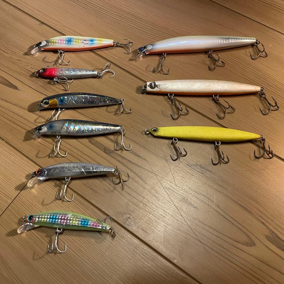 青物 シーバス サーフルアー各種