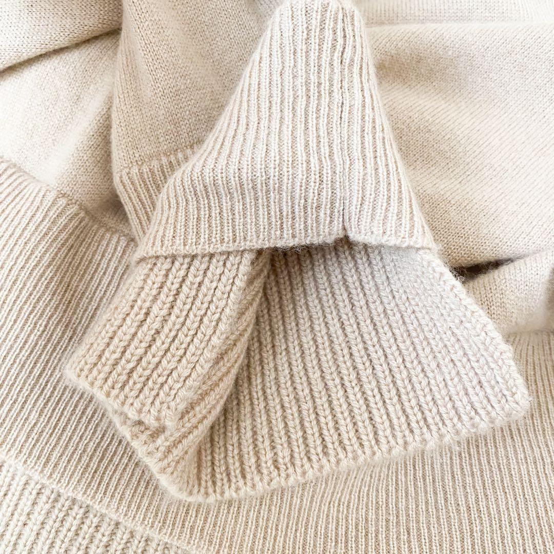 ★美品★アニオナ AGNONA カシミヤ100% タートルネックセーター★