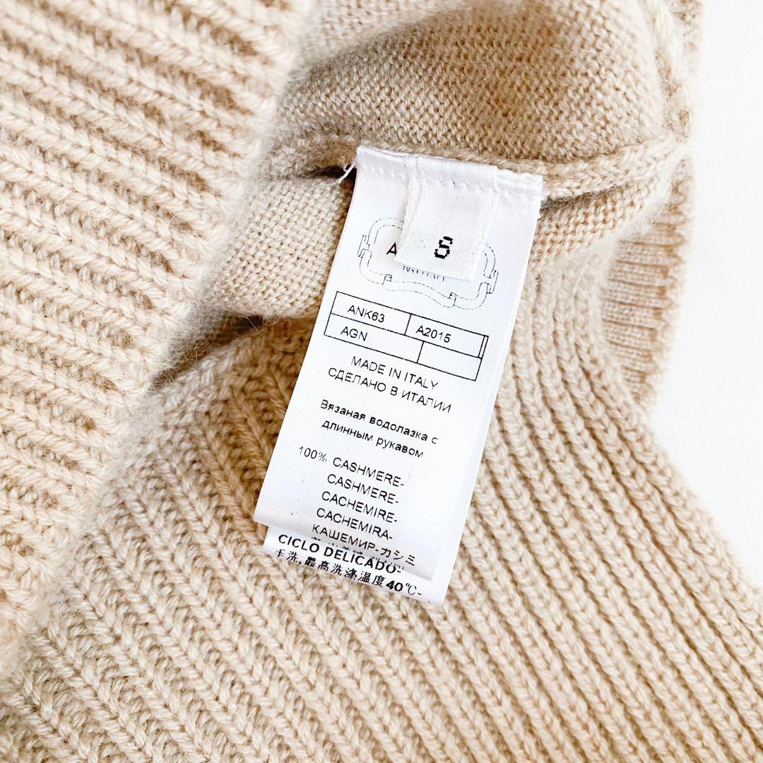 ★美品★アニオナ AGNONA カシミヤ100% タートルネックセーター★