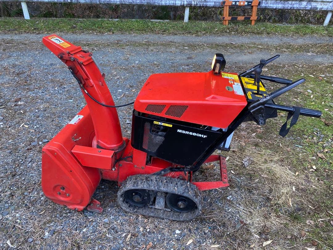 除雪機　雪かき￼￼