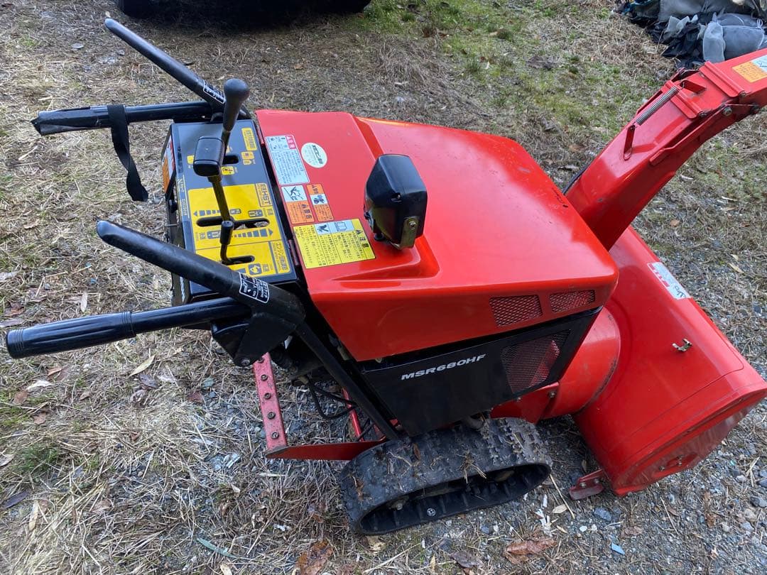 除雪機　雪かき￼￼