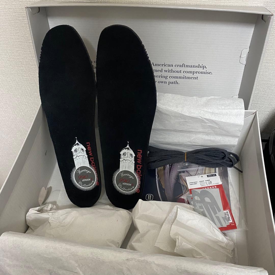 【美品】New Balance × UA別注990V3 M990UA3