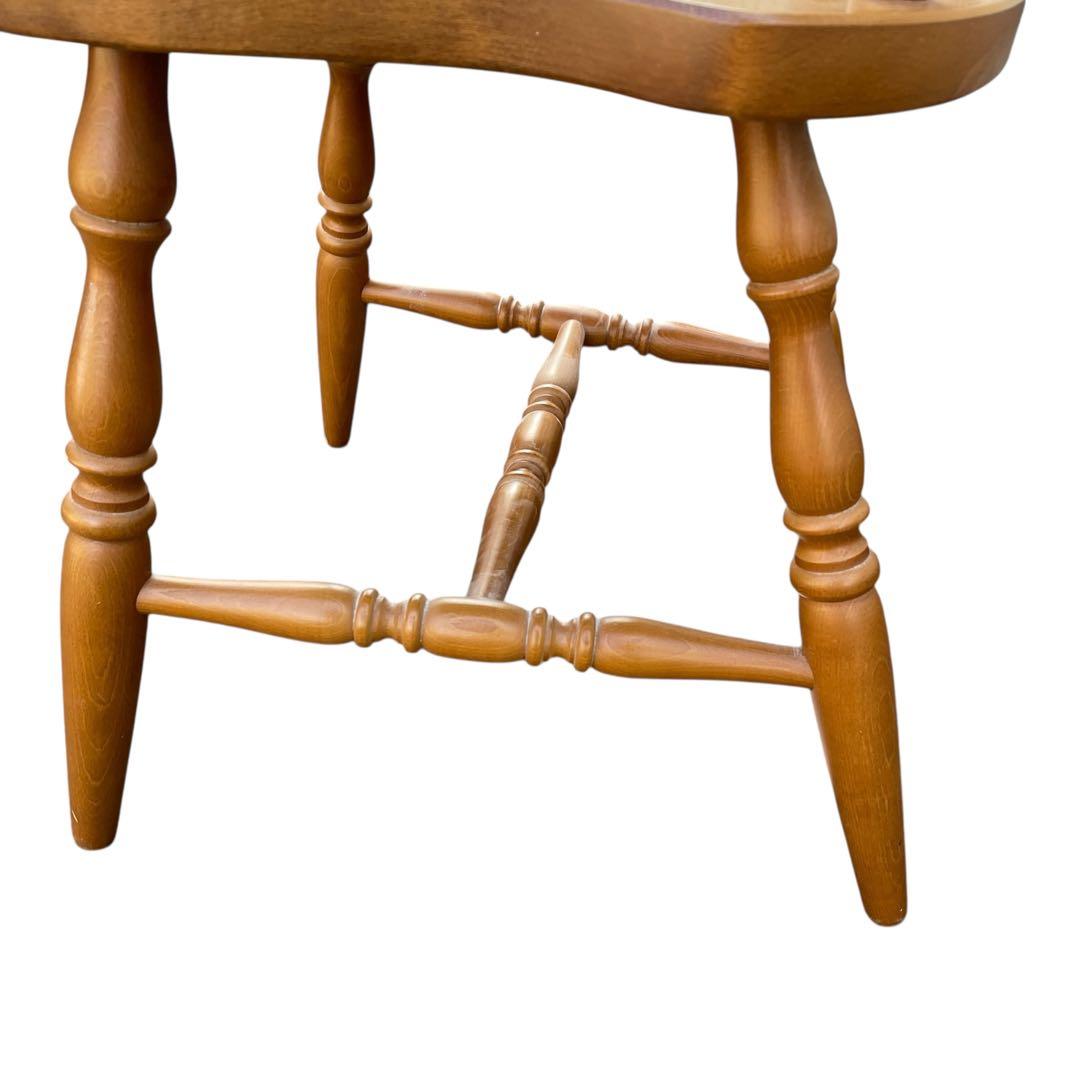 ダイニングチェア 飛騨産業 キツツキ マーク イス チェア アンティーク