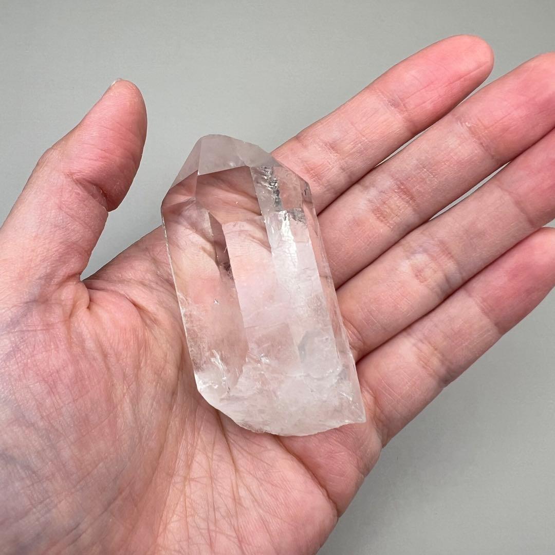 （ze84）ブラジルミナスジェライス州ゼッカデソーザ産水晶78.6g原石