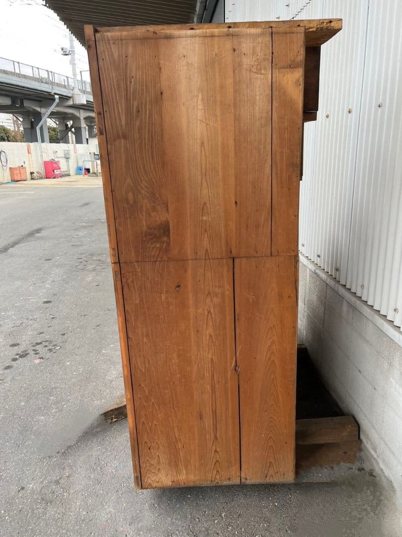 お値下げしました！！！古民家　年代物　階段箪笥　左下がり