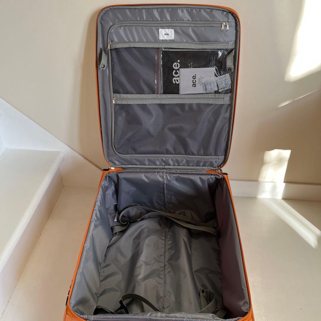 エース 2025 8月購入 未使用 ソフトキャリーケース 58L ４〜５泊程度