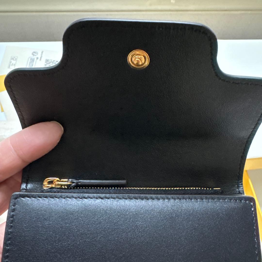 MARNI 三つ折り財布 ブラック