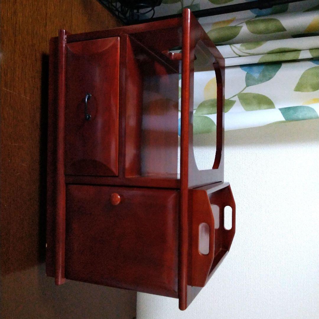 ポットワゴン（未使用）　キャスター付き（50x30x34cm位）