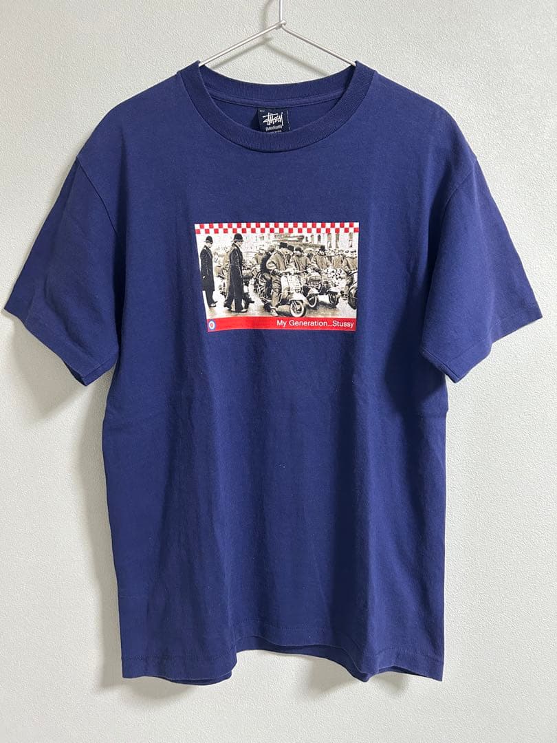 Stussy Tシャツ ネイビー90's My Generation Tee