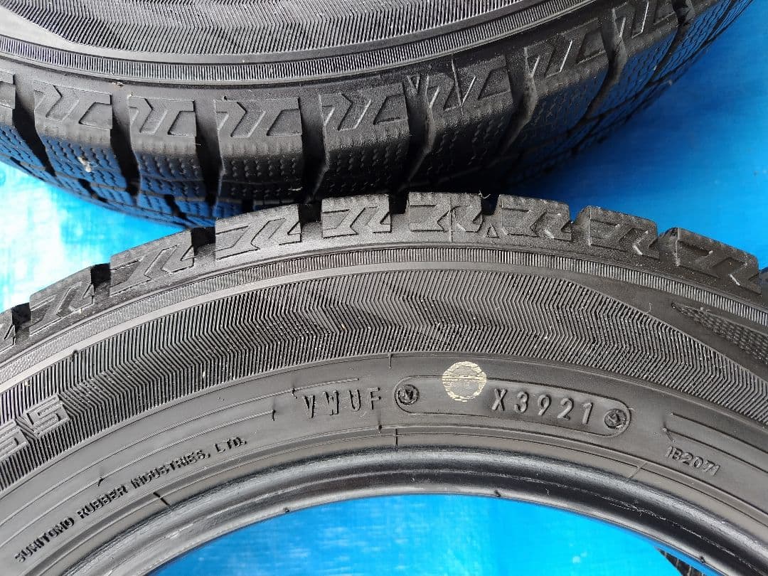 155/65R13、ダンロップ・WINTERMAXX・WM02、4本、送料込み