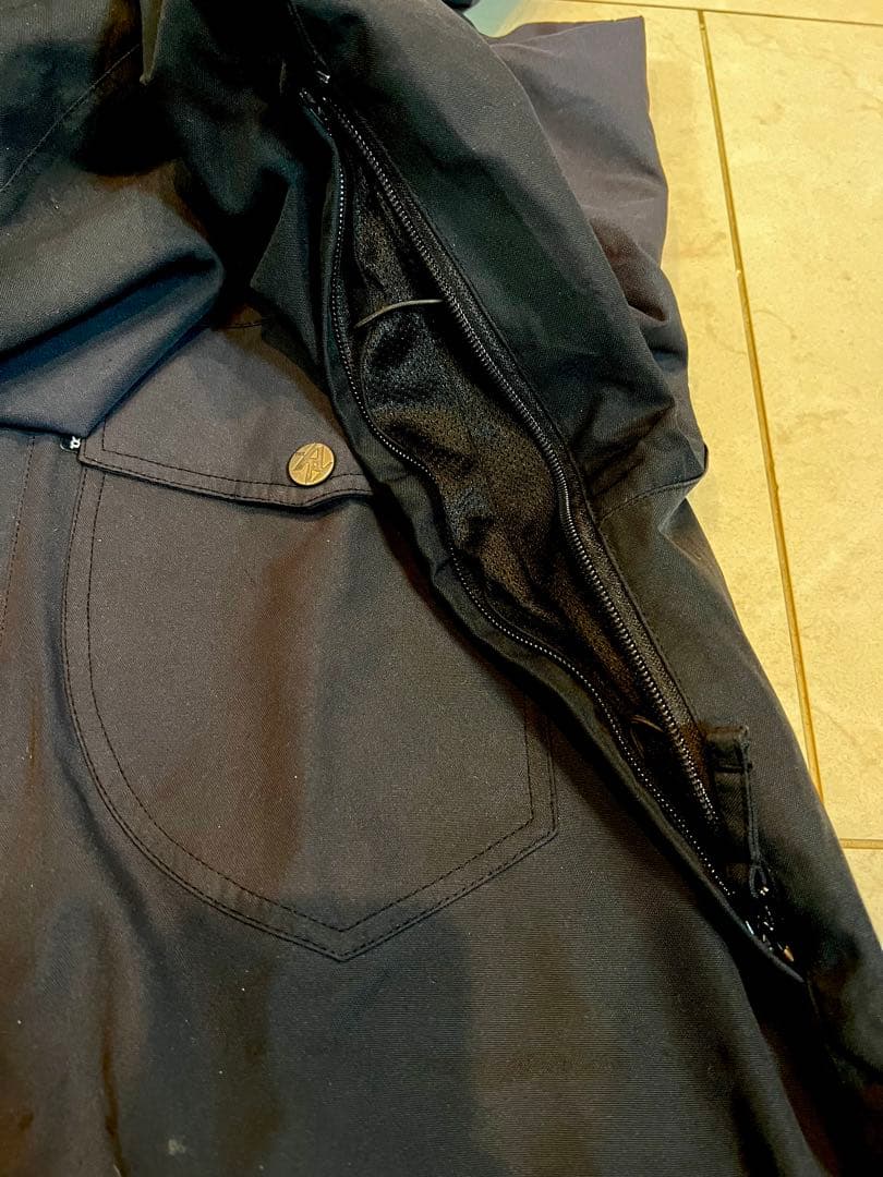 A.A. ダブルエー スノーボードウエア・パンツセット 黒