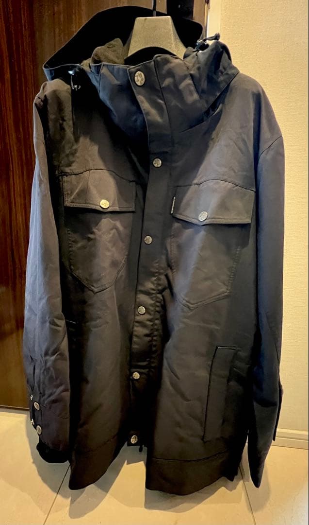 A.A. ダブルエー スノーボードウエア・パンツセット 黒