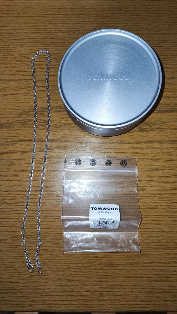 【極美品】TOM WOOD Cable Chain 20.5inch