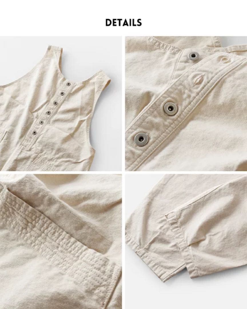 【新品未使用タグ付】【BROCANTE】トラヴァイユ サロペット