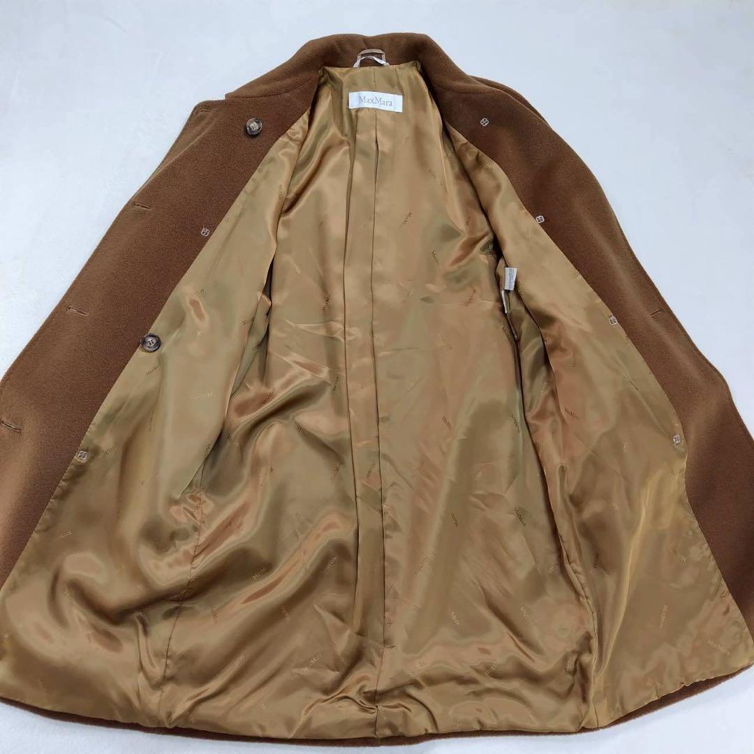 Max Mara マックスマーラ カシミア コート 高級 白タグ キャメル