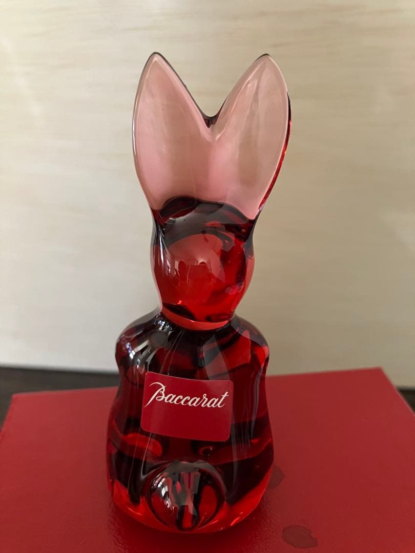 バカラ　うさぎ　2点セット