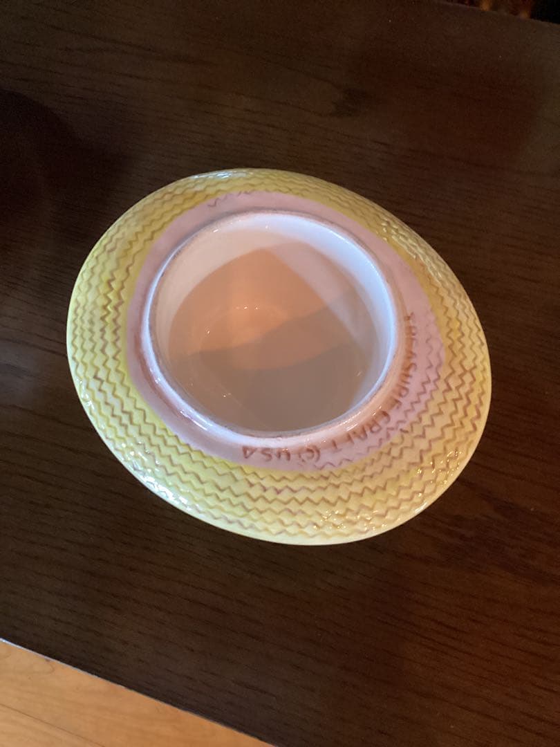 お菓子入れ　クッキージャー　ビィンテージ　ファーマーピッグ