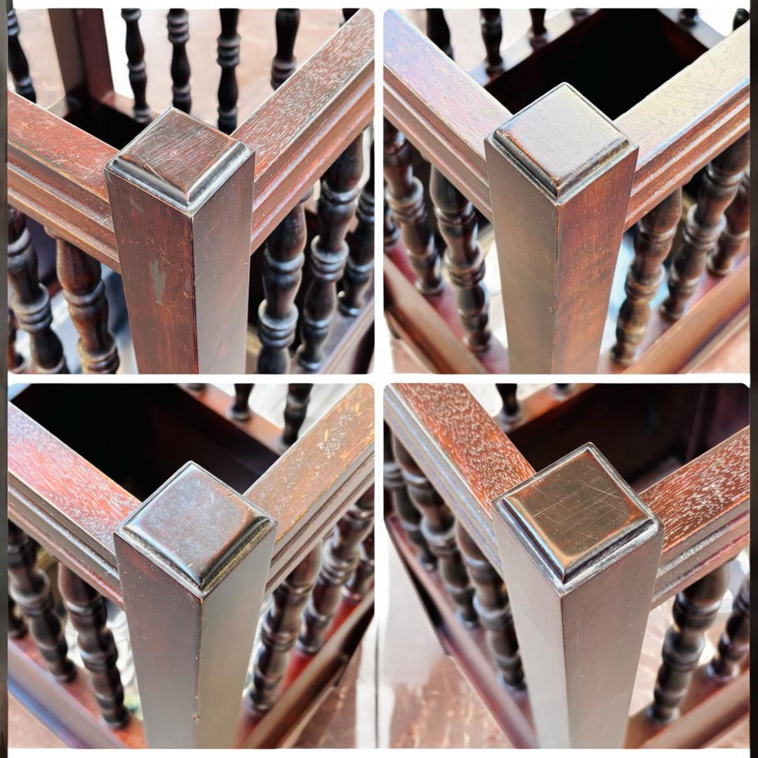 【送料無料】 九州民芸家具 傘立て 和モダン 天然木 木製 高級家具