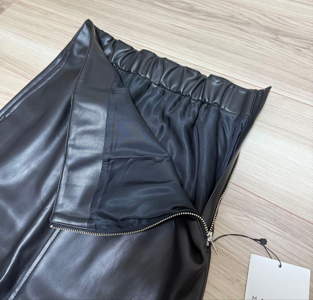 新品　MACPHEE マカフィー　トゥモローランド　レザー　タイト　スカート