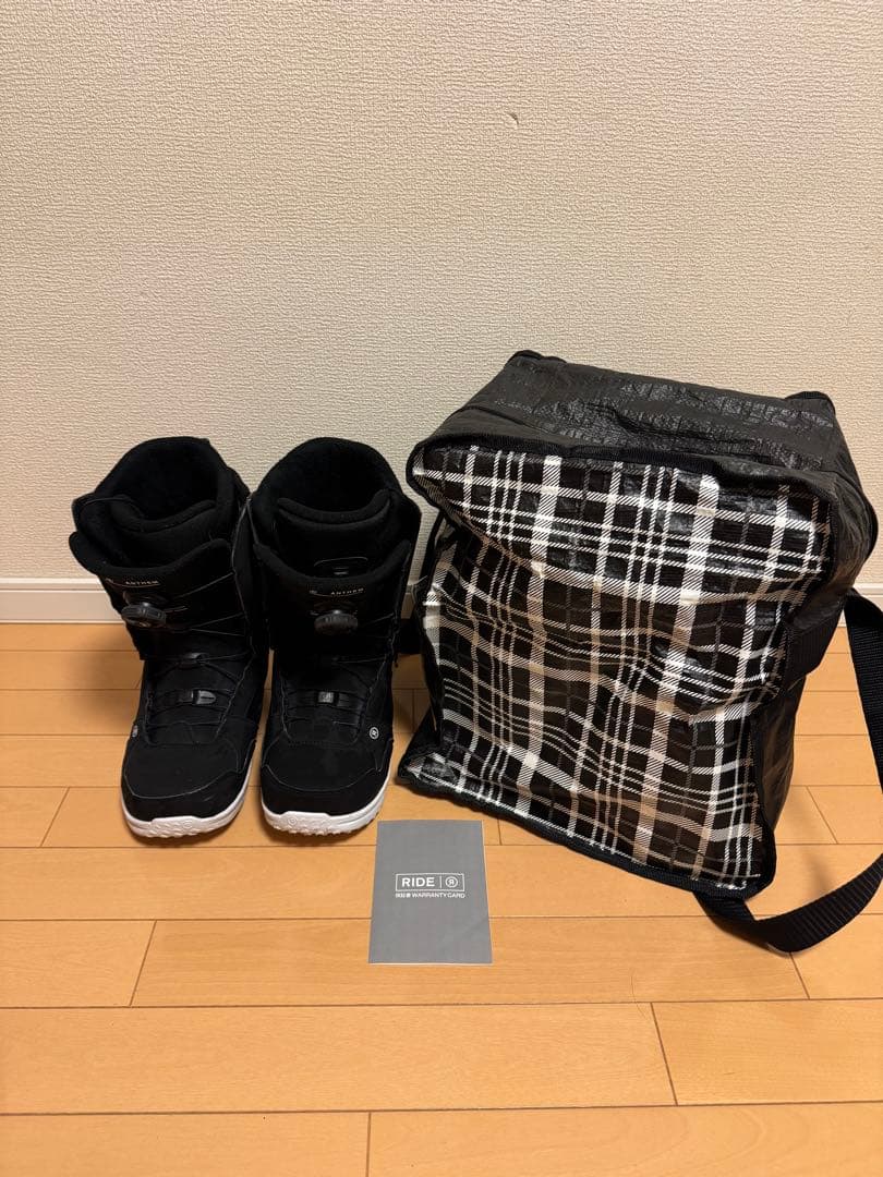 ライド　アンセム　26.5cm スノーボードブーツ【24-25モデル】バッグ付