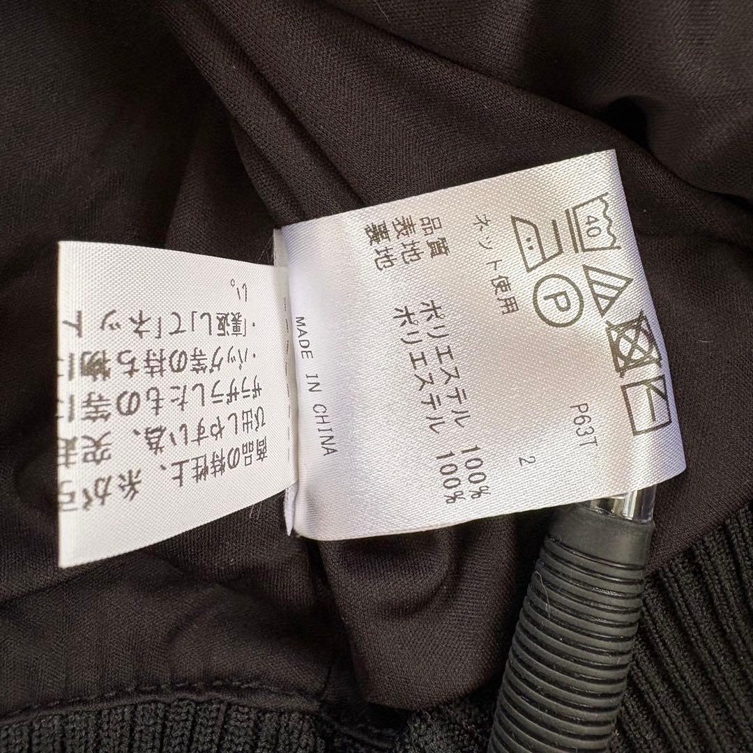 新品 23区GOLF【ウォッシャブル】グラフィックダブルジャガードニット